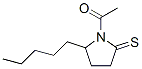 2-PYRROLIDINETHIONE,1-ACETYL-5-PENTYL-