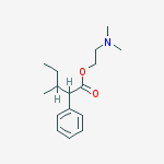 2-(dimethylamino)ethyl 3-methyl-2-phenylpentanoate