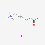 Trimethyl(6-oxohept-2-ynyl)azanium;iodide