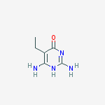 2,6-diamino-5-ethyl-1h-pyrimidin-4-one molecular structure