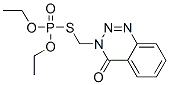 Phosphorothioic acid O,O-diethyl S-[(4-oxo-1,2,3-benzotriazin-3(4H)-yl)methyl] ester