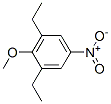 BENZENE, 1,3-DIETHYL-2-METHOXY-5-NITRO- molecular structure