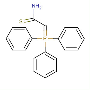 Ethanethioamide, 2-(triphenylphosphoranylidene)- molecular structure
