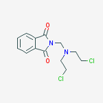 2-[bis(2-chloroethyl)aminomethyl]isoindole-1,3-dione