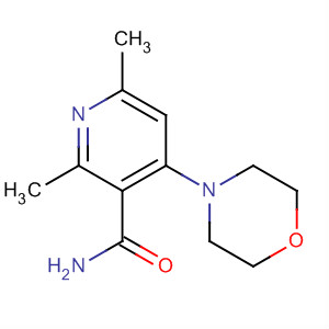 3-Pyridinecarboxamide, 2,6-dimethyl-4-(4-morpholinyl)-
