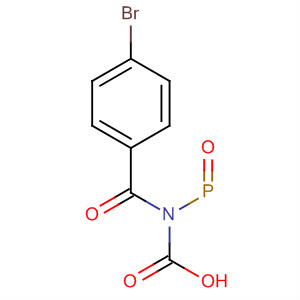 Phosphoramidic acid, (4-bromobenzoyl)- molecular structure