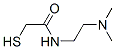 Acetamide,N-[2-(dimethylamino)ethyl]-2-mercapto- molecular structure