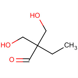 2,2-Bis(hydroxymethyl)butanal molecular structure