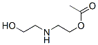 2-[(2-hydroxyethyl)amino]ethyl acetate molecular structure