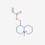 (5-methyl-2,3,4,6,7,8,9,9a-octahydro-1h-quinolizin-5-ium-1-yl)methyl Prop-2-enoate