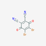 1,4-cyclohexadiene-1,2-dicarbonitrile, 4,5-dibromo-3,6-dioxo-