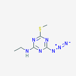 4-azido-n-ethyl-6-(methylsulfanyl)-1,3,5-triazin-2-amine