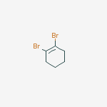 1,2-dibromocyclohexene molecular structure