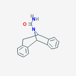 10,11-dihydro-5H-5,10-epiminodibenzo[a,d][7]annulene-12-carboxamide molecular structure