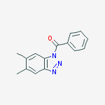 (5,6-dimethyl-1H-benzotriazol-1-yl)(phenyl)methanone