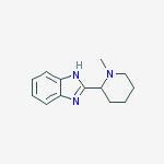 1H-Benzimidazole, 2-(1-methyl-2-piperidinyl)-