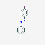 Diazene, (4-fluorophenyl)(4-methylphenyl)-, (E)- molecular structure