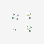 Germanium, compd. with niobium (3:1) molecular structure