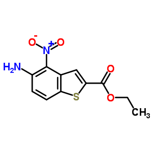 ethyl 5-amino-4-nitro-benzothiophene-2-carboxylate