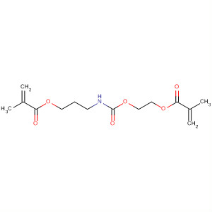 2-Propenoic acid, 2-methyl-,3-[[[2-[(2-methyl-1-oxo-2-propenyl)oxy]ethoxy]carbonyl]amino]propylester molecular structure