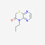4-propyl-2H-pyrazino[2,3-b][1,4]thiazin-3(4H)-one molecular structure