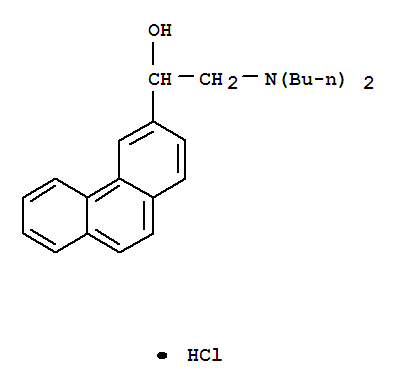 2-(dibutylamino)-1-(phenanthren-3-yl)ethanol molecular structure