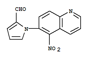 1-(5-nitroquinolin-6-yl)-1H-pyrrole-2-carbaldehyde