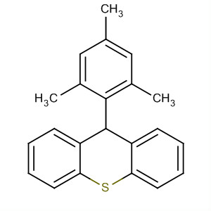 9H-Thioxanthene, 9-(2,4,6-trimethylphenyl)- molecular structure