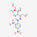 (2s,3r,4s,5z)-5-[(2,4-dinitrophenyl)hydrazinylidene]hexane-1,2,3,4,6-pentol