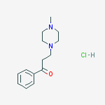 3-(4-methylpiperazin-1-yl)-1-phenylpropan-1-one molecular structure