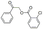 2-Chlorobenzoic acid phenacyl ester molecular structure