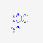 4-hydrazinyl-1,2,3-benzotriazine