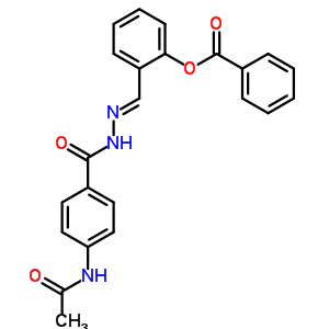 [2-[(e)-[(4-acetamidobenzoyl)hydrazinylidene]methyl]phenyl] Benzoate