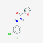N'-(3,4-dichlorophenyl)furan-2-carbohydrazide