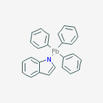 Indol-1-yl(triphenyl)plumbane molecular structure