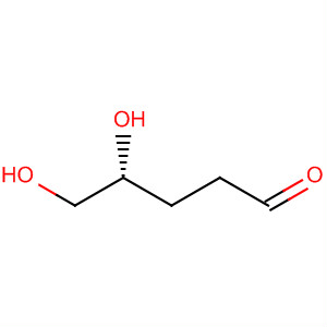 Pentanal, 4,5-dihydroxy-, (4R)- molecular structure