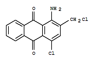 1-Amino-4-chloro-2-(chloromethyl)anthra-9,10-quinone