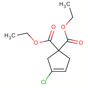 3-Cyclopentene-1,1-dicarboxylic acid, 3-chloro-, diethyl ester