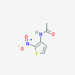 N-(2-nitrothiophen-3-yl)acetamide molecular structure