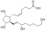 20-HYDROXY PROSTAGLANDIN F2ALPHA molecular structure