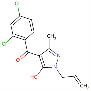 Methanone,(2,4-dichlorophenyl)[5-hydroxy-3-methyl-1-(2-propenyl)-1H-pyrazol-4-yl]-