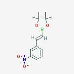 4,4,5,5-tetramethyl-2-[(E)-2-(3-nitrophenyl)ethenyl]-1,3,2-dioxaborolane