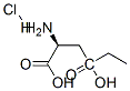 4-ethyl hydrogen L-aspartate hydrochloride molecular structure