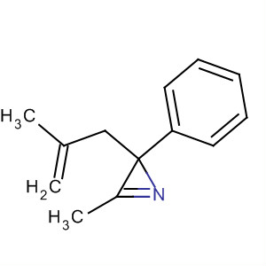 2H-Azirine, 3-methyl-2-(2-methyl-2-propenyl)-2-phenyl- molecular structure