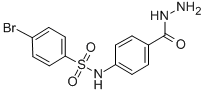 4-BROMO-N-(4-HYDRAZINOCARBONYL-PHENYL)-BENZENESULFONAMIDE