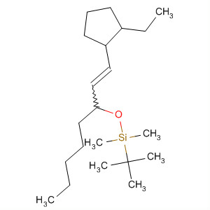Silane,(1,1-dimethylethyl)[[1-[2-(2-ethylcyclopentyl)ethenyl]hexyl]oxy]dimethyl-