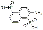 2-Amino-5-nitro-1-naphthalenesulfonic acid molecular structure