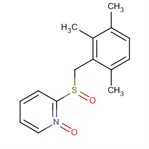 Pyridine, 2-[[(2,3,6-trimethylphenyl)methyl]sulfinyl]-, 1-oxide
