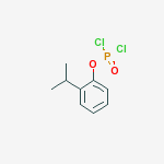 2-(propan-2-yl)phenyl phosphorodichloridate molecular structure
