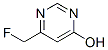 PYRIMIDIN-4-OL,6-(FLUOROMETHYL)- molecular structure